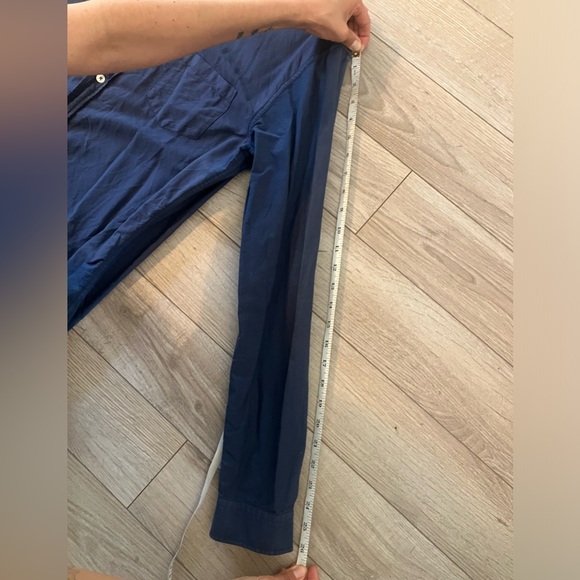 COPY - Octobre Cotton Charlie Shirt in Navy - Picture 2 of 4